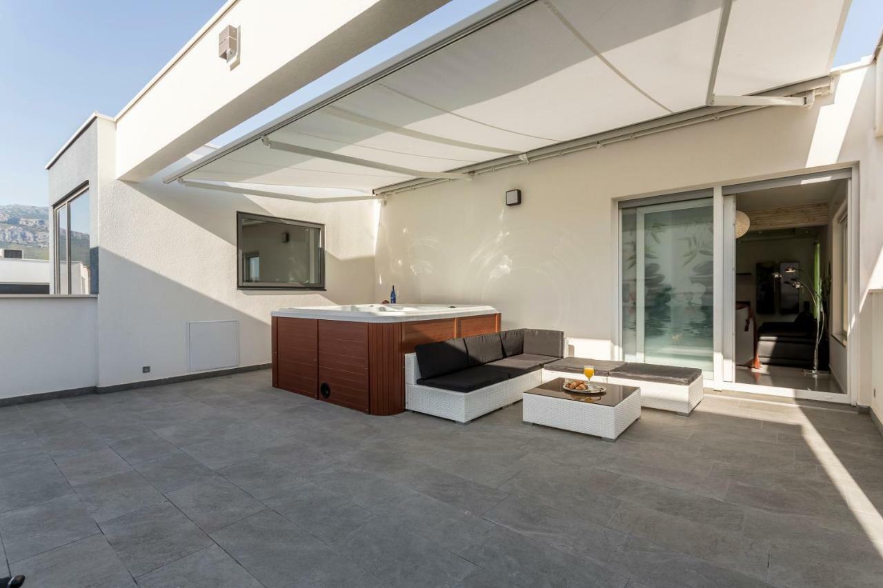 Sea Pearl Luxury Apartment Podstrana Exteriör bild